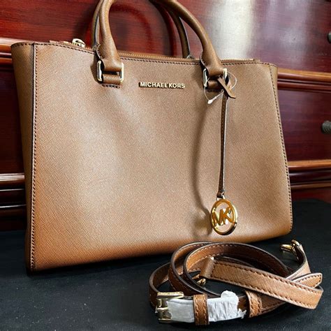 michael michael kors kellen xs saffiano leather satchel|Michael Kors saffiano tote large.